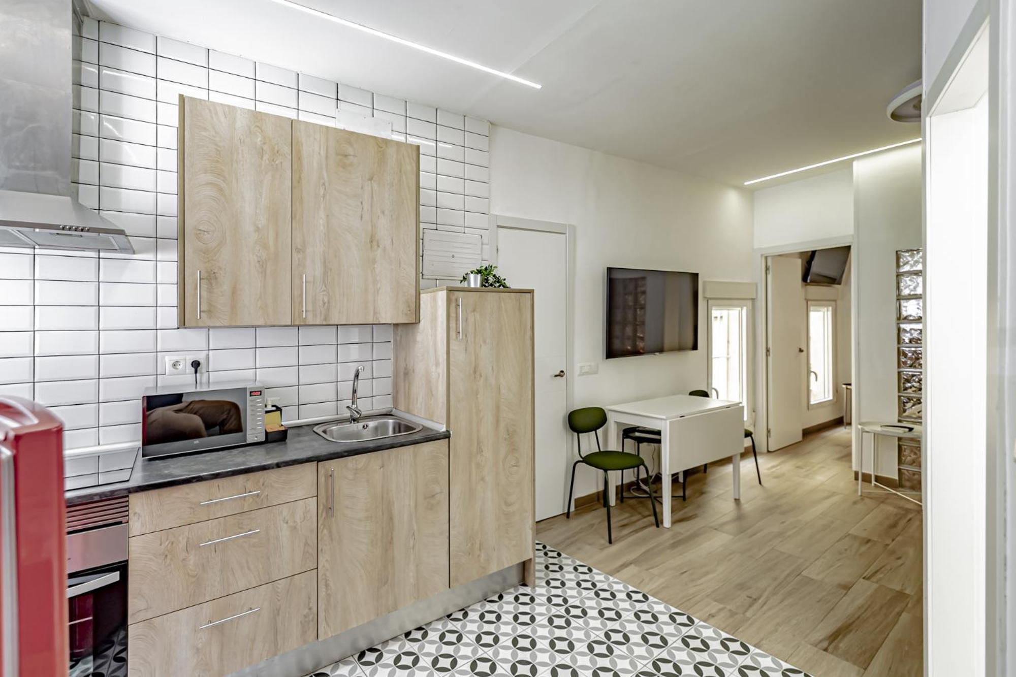 Apartamentos Franco Rodriguez Madrid Værelse billede
